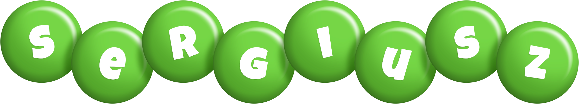 Sergiusz candy-green logo