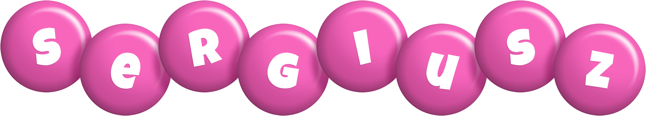 Sergiusz candy-pink logo