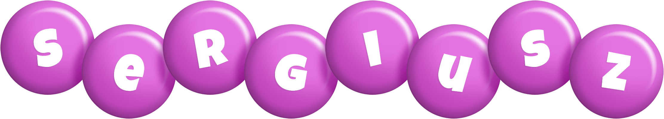 Sergiusz candy-purple logo