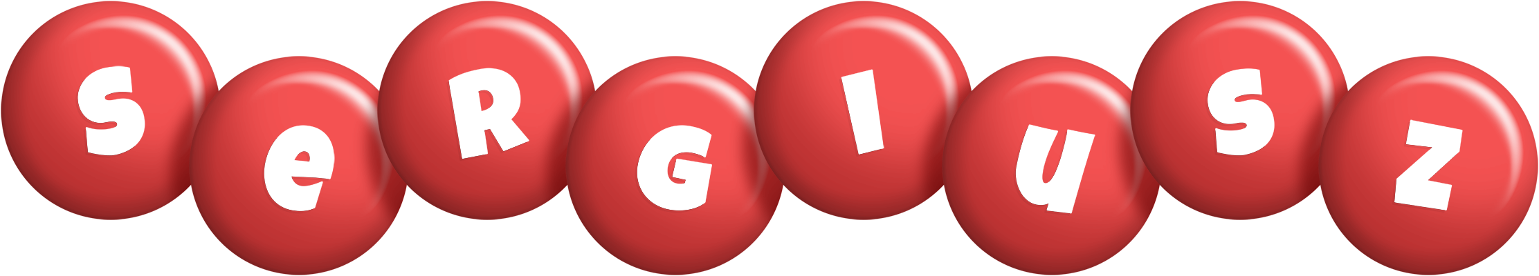Sergiusz candy-red logo
