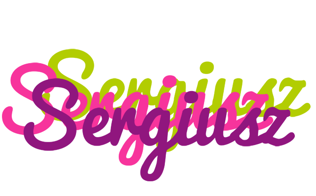 Sergiusz flowers logo