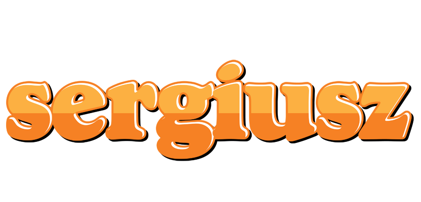 Sergiusz orange logo
