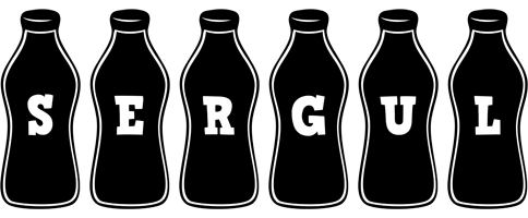 Sergul bottle logo