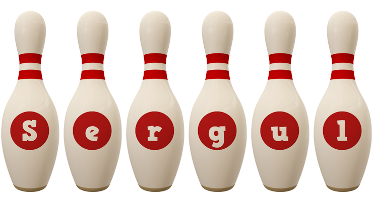 Sergul bowling-pin logo