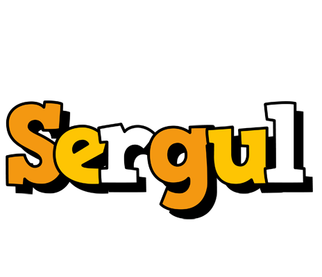 Sergul cartoon logo