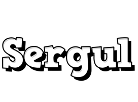 Sergul snowing logo