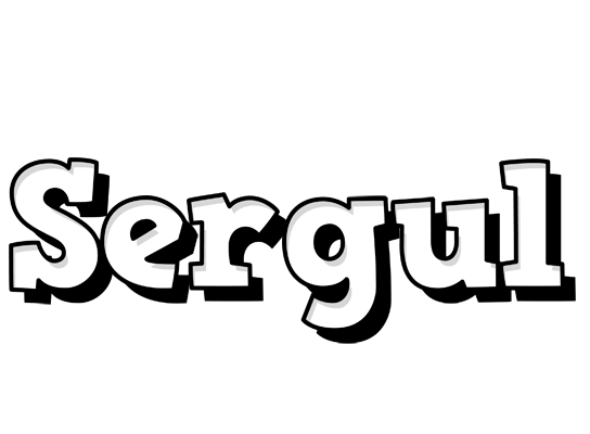Sergul snowing logo