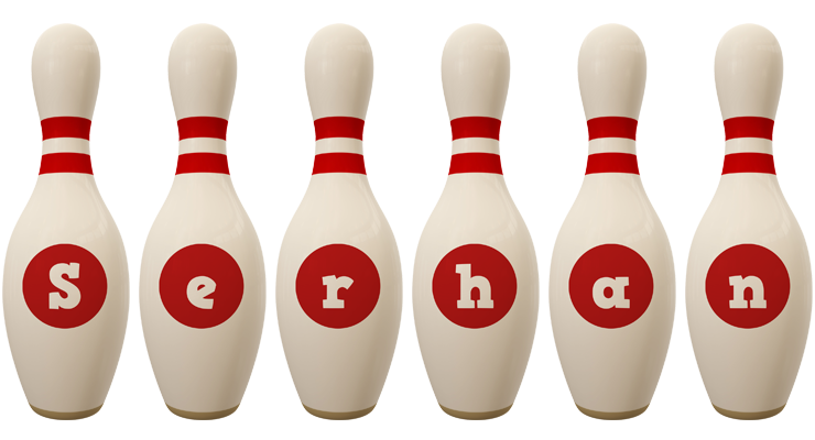 Serhan bowling-pin logo