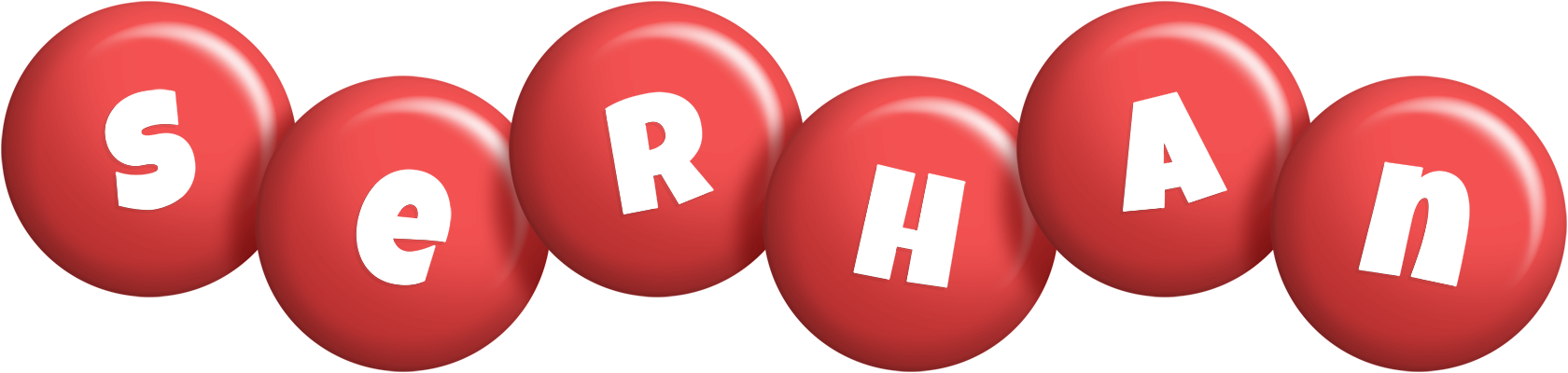 Serhan candy-red logo