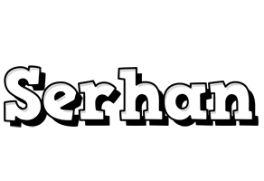 Serhan snowing logo