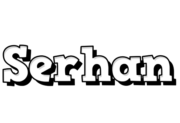 Serhan snowing logo