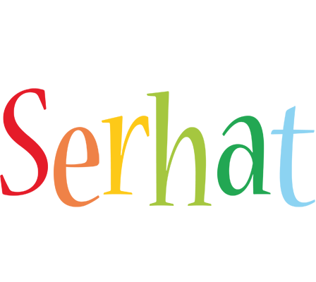 Serhat birthday logo