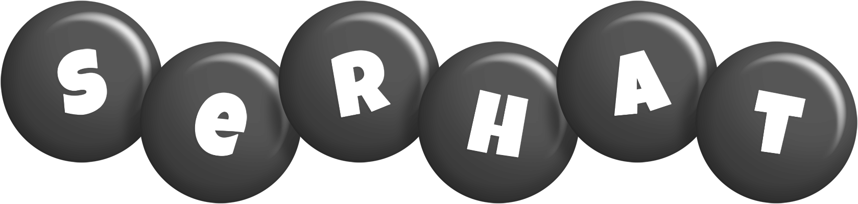 Serhat candy-black logo