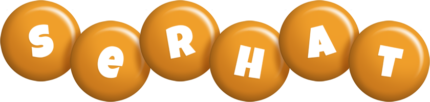 Serhat candy-orange logo