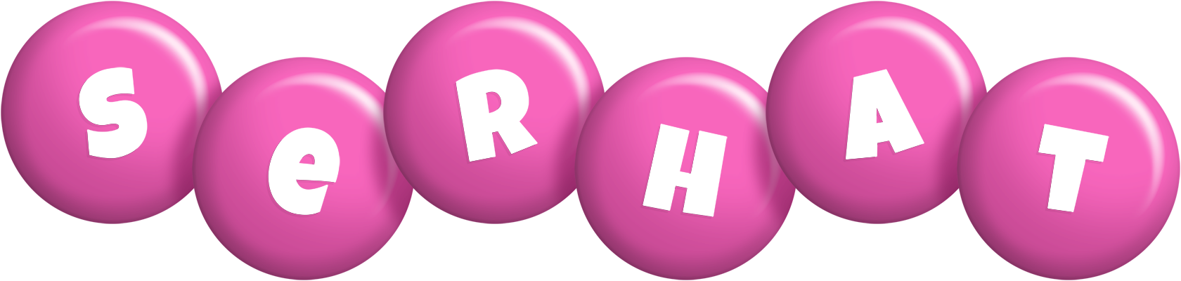 Serhat candy-pink logo