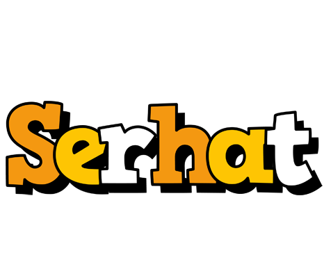 Serhat cartoon logo
