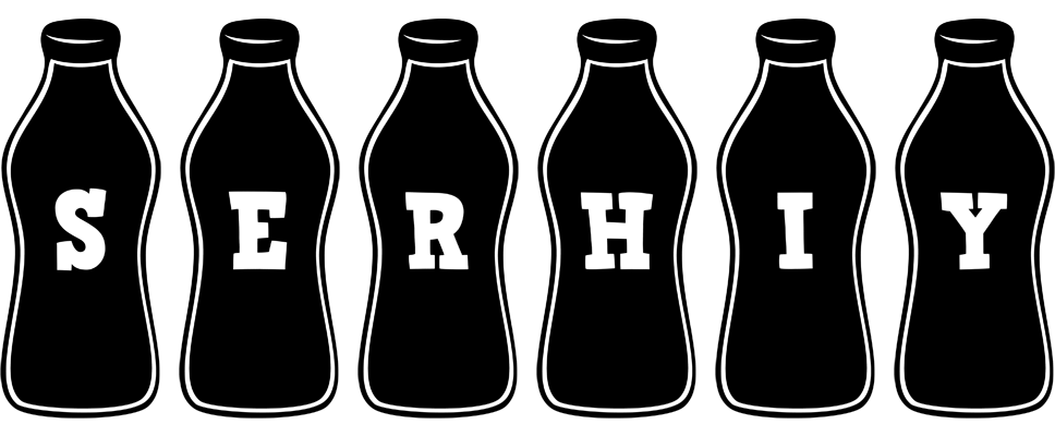 Serhiy bottle logo