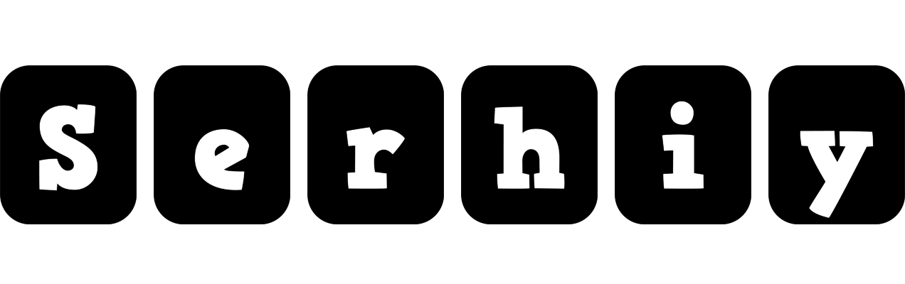 Serhiy box logo