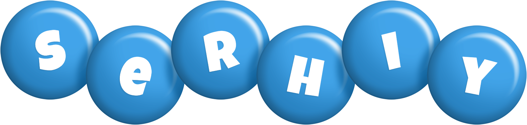 Serhiy candy-blue logo