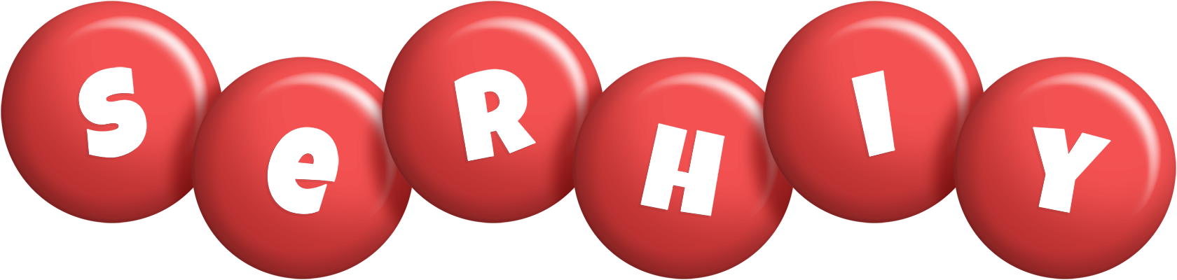 Serhiy candy-red logo