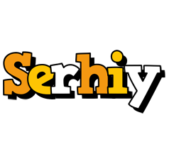 Serhiy cartoon logo