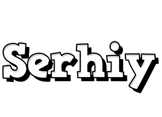 Serhiy snowing logo