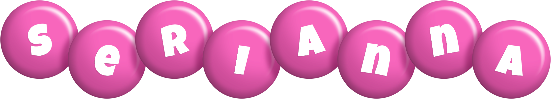 Serianna candy-pink logo