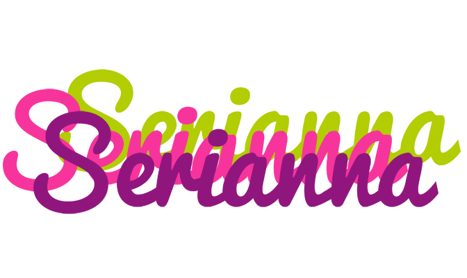 Serianna flowers logo