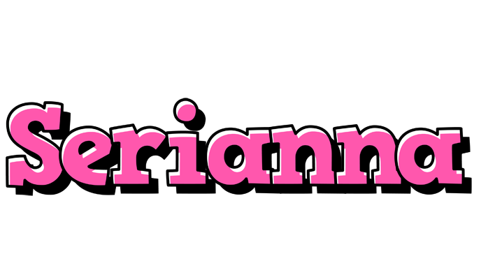 Serianna girlish logo