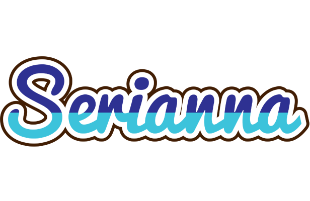 Serianna raining logo