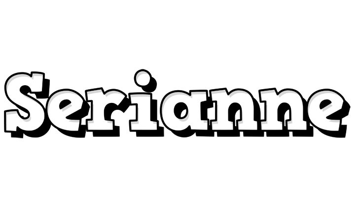 Serianne snowing logo