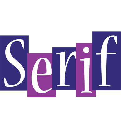 Serif autumn logo