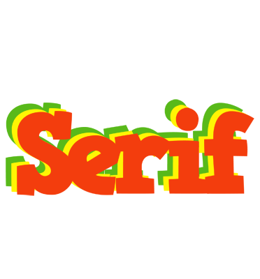 Serif bbq logo
