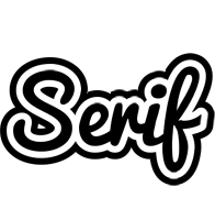 Serif chess logo