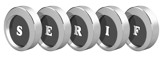 Serif coins logo