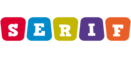 Serif daycare logo