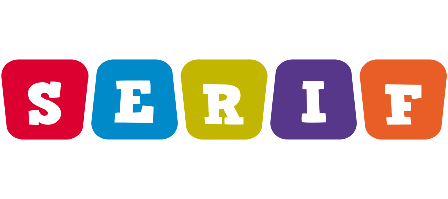 Serif daycare logo