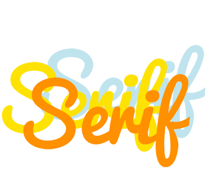 Serif energy logo
