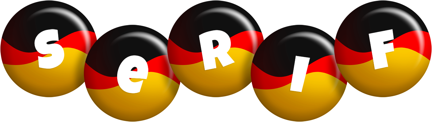 Serif german logo