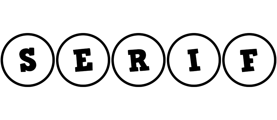 Serif handy logo