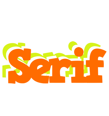 Serif healthy logo