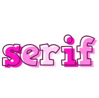 Serif hello logo