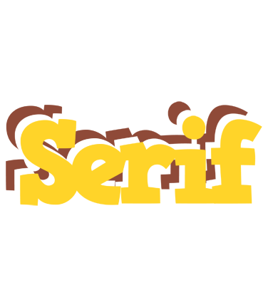 Serif hotcup logo