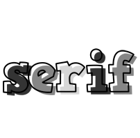 Serif night logo