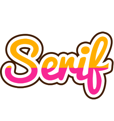 Serif smoothie logo