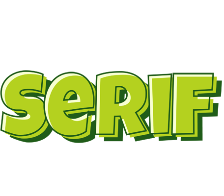 Serif summer logo