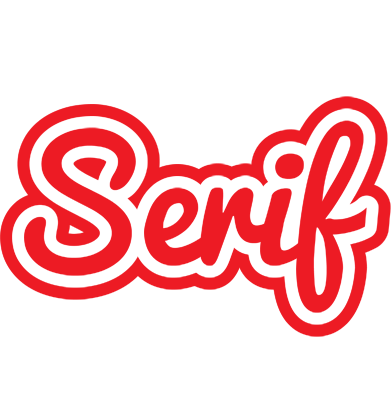 Serif sunshine logo