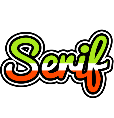 Serif superfun logo