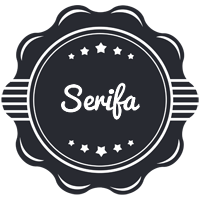 Serifa badge logo