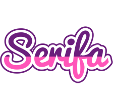 Serifa cheerful logo